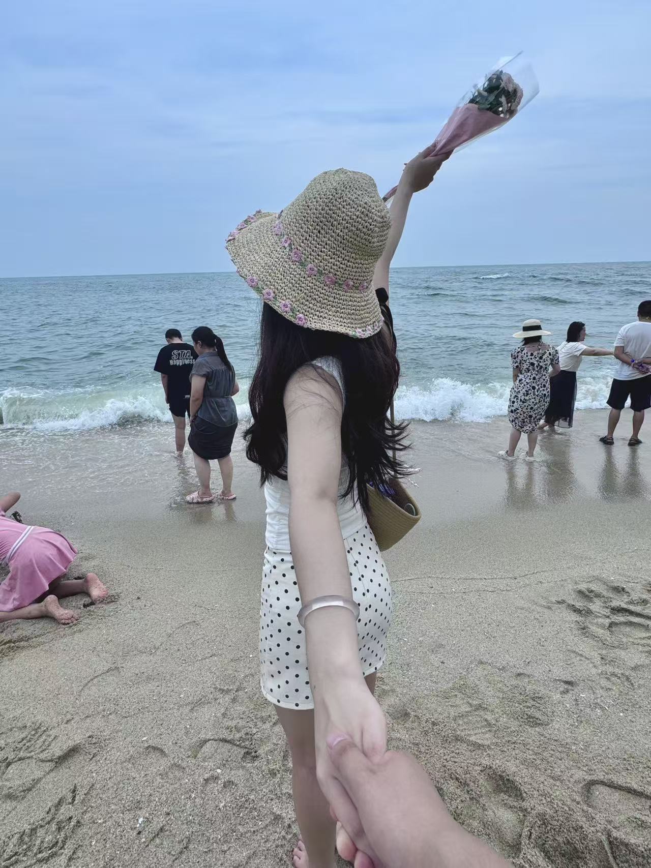 在北海玩的时候